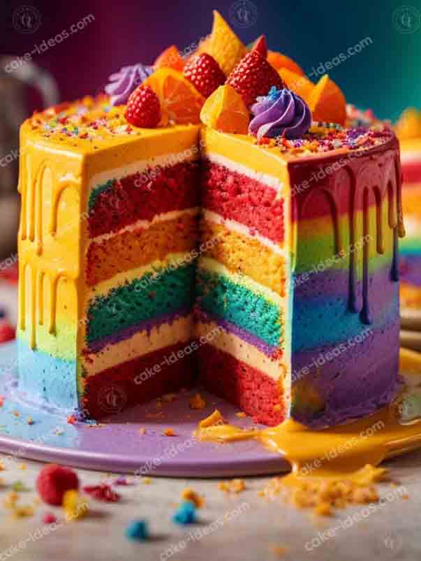 colourful-rainbow-fruity-cake
