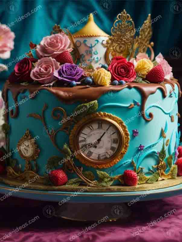 flower-theme-cake