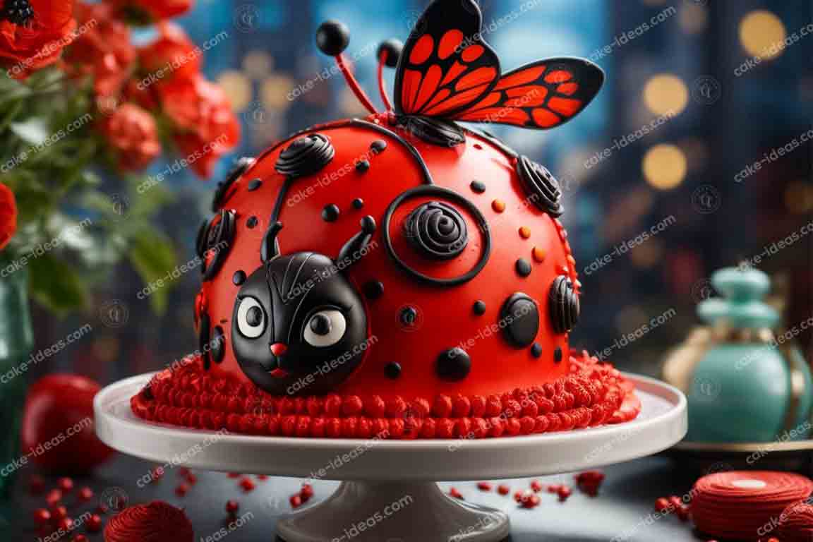ladybug-red-velvet-cake