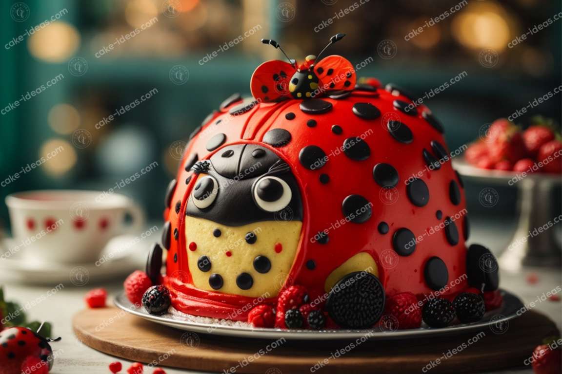 ladybug-sponge-cake