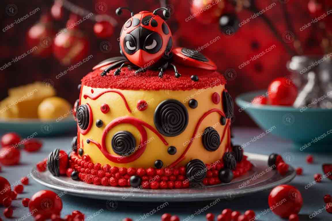 ladybug-vanilla-flavoured-cake