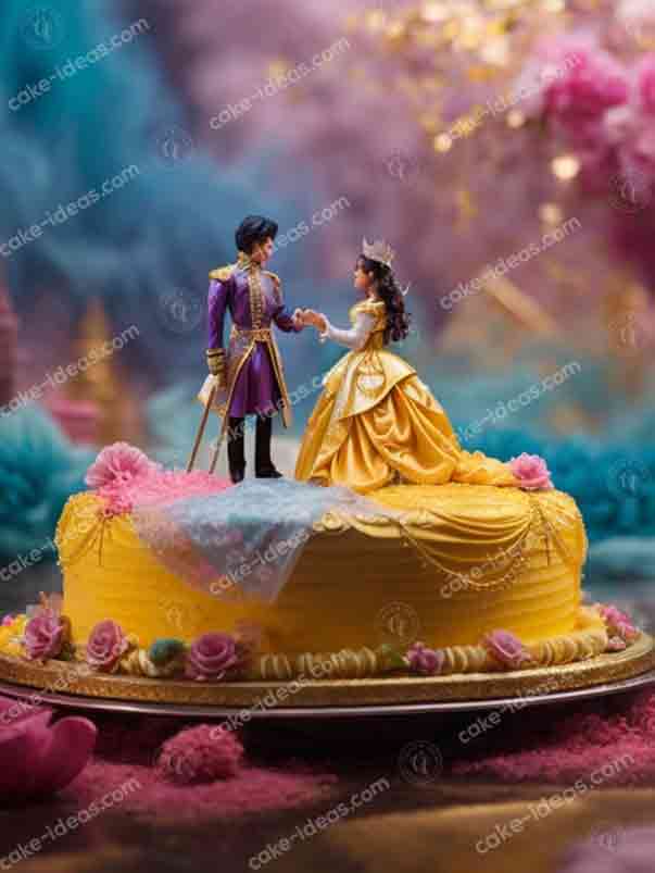 prince-and-princess-fantacy-event-cake