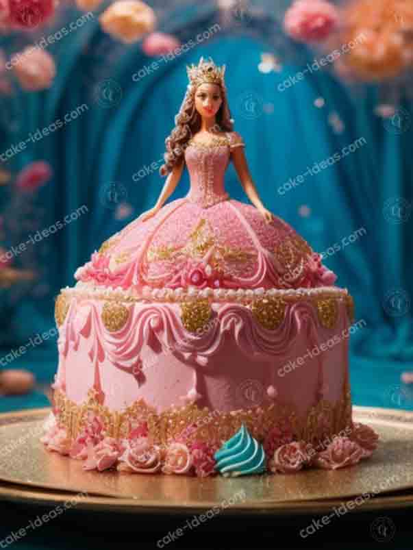 princess-crystal-cream-cake