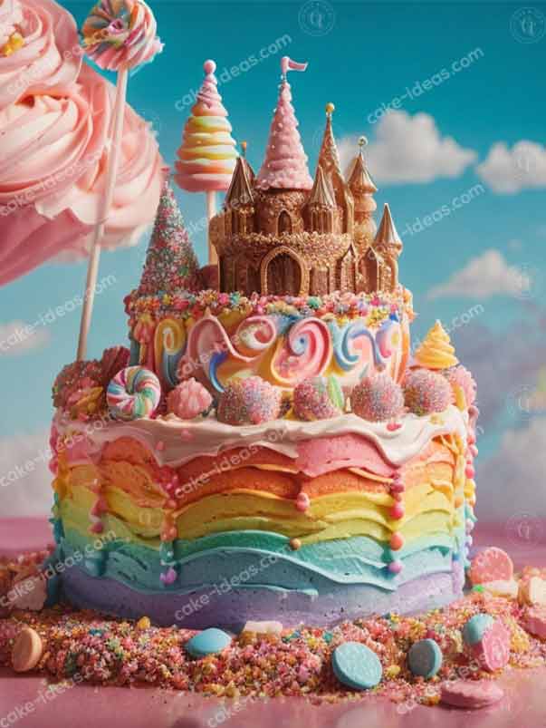 rainbow-candyland-cake