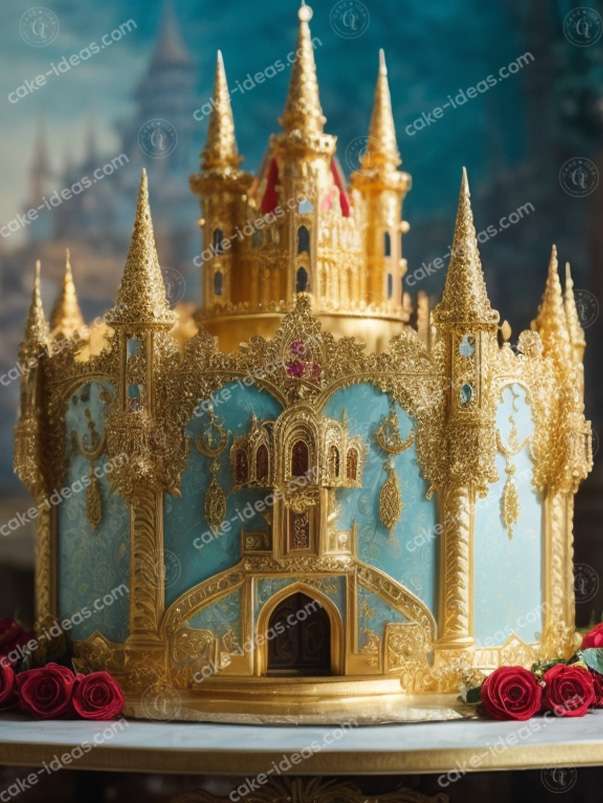 unique-castle-cake