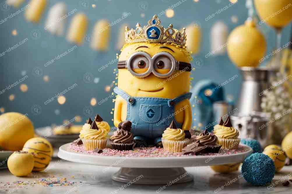 Minion_Princess_Cake