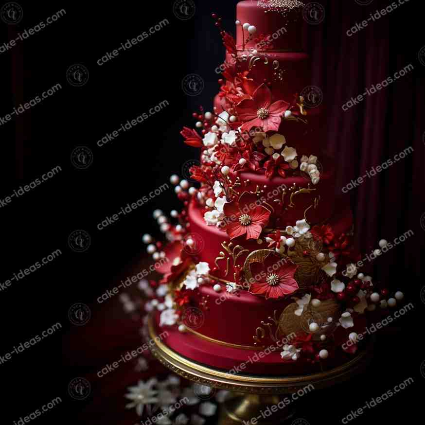Redwine-Wedding-Cake