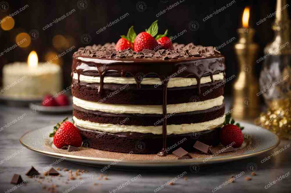 moist-chocolate-cake-with-starwberry