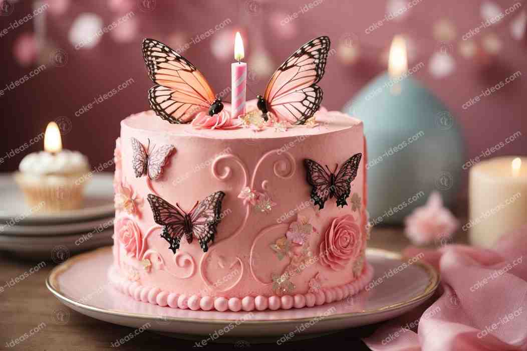 Pink-vanilla-cake-