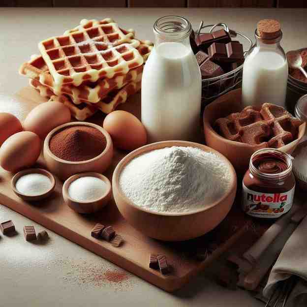 Chocolate Waffles icecream