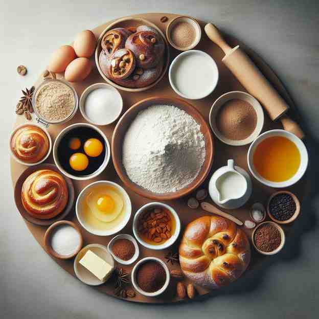 coffee bun ingredients