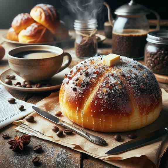 coffee bun image