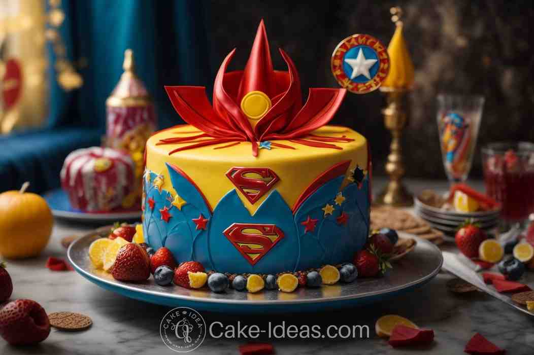 super women power cake