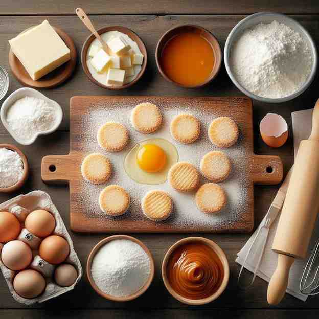 Alfajores ingredients