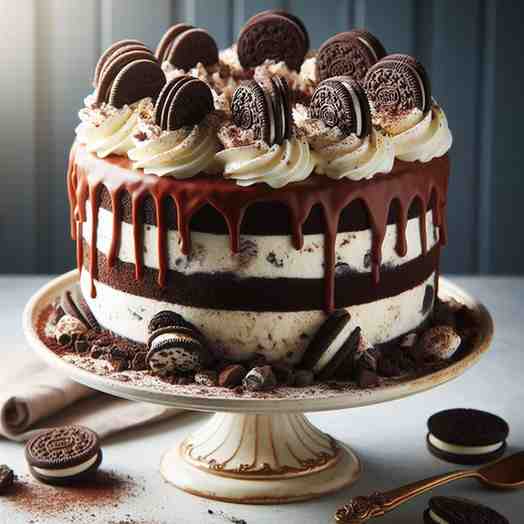 oreo ice cream cake image