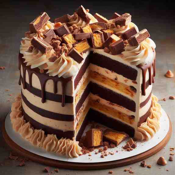 Butterfinger Cake image