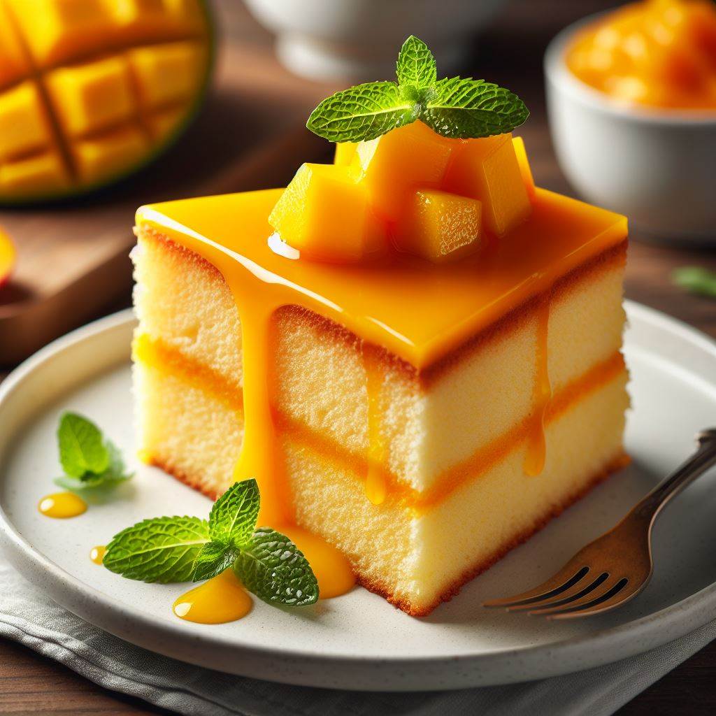 image Mango Cake Recipe