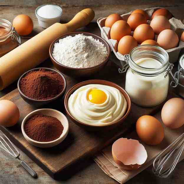 ChocolateMayonnaiseCakeingredients