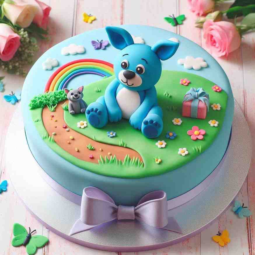 fondantblueycake