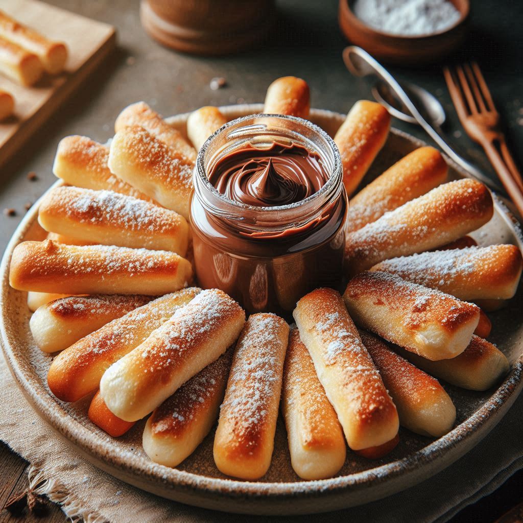 Nutella Bread sticks