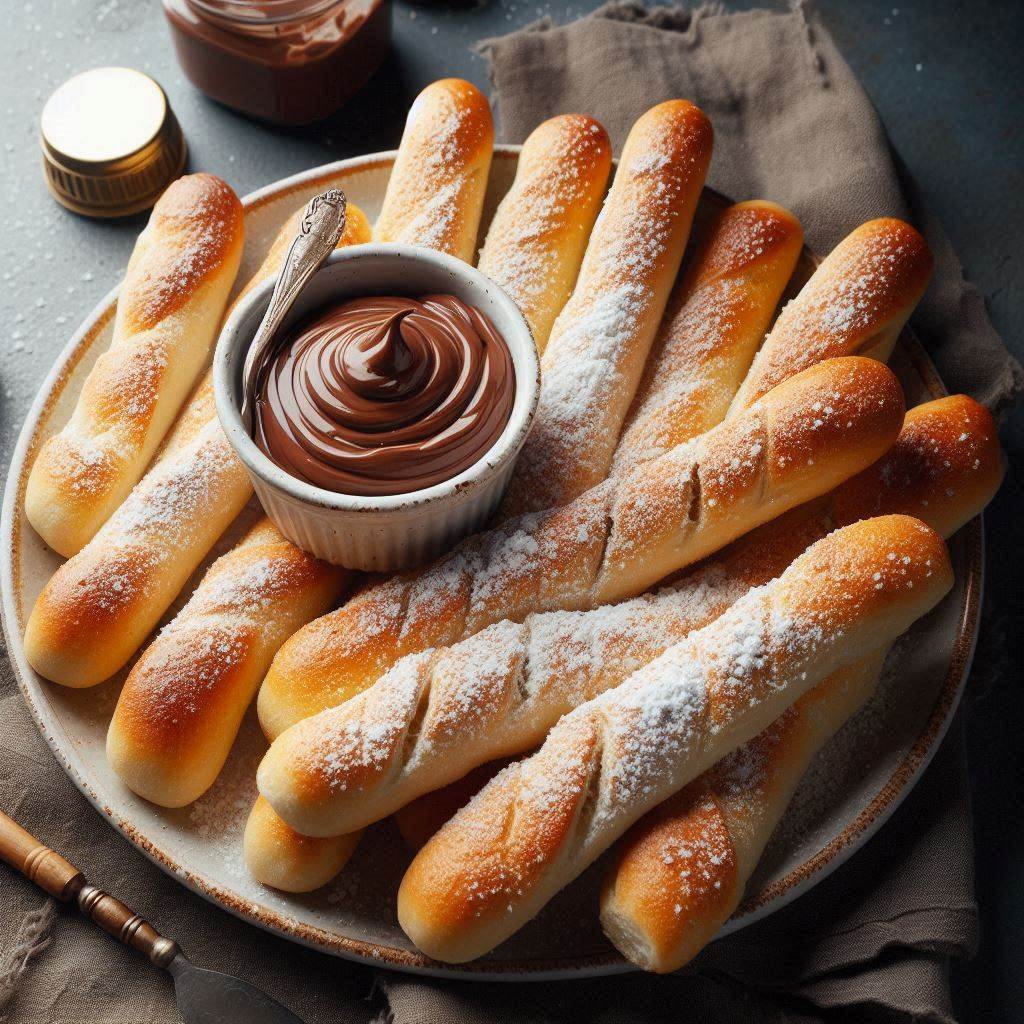 Nutella Breadsticks