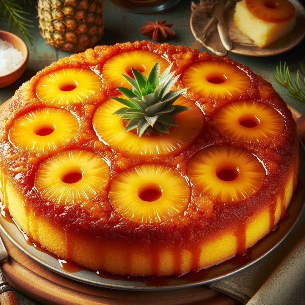 Pineapple Upside-Down Cake