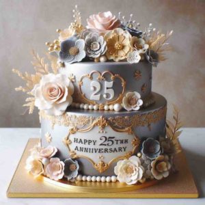 25th Anniversary Cake Ideas