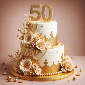 50th Anniversary Cake Ideas