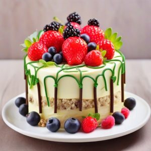 Health-conscious Options - 50th birthday cake ideas