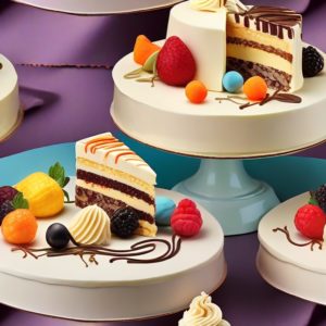 Gourmet Flavors - 50th birthday cake ideas